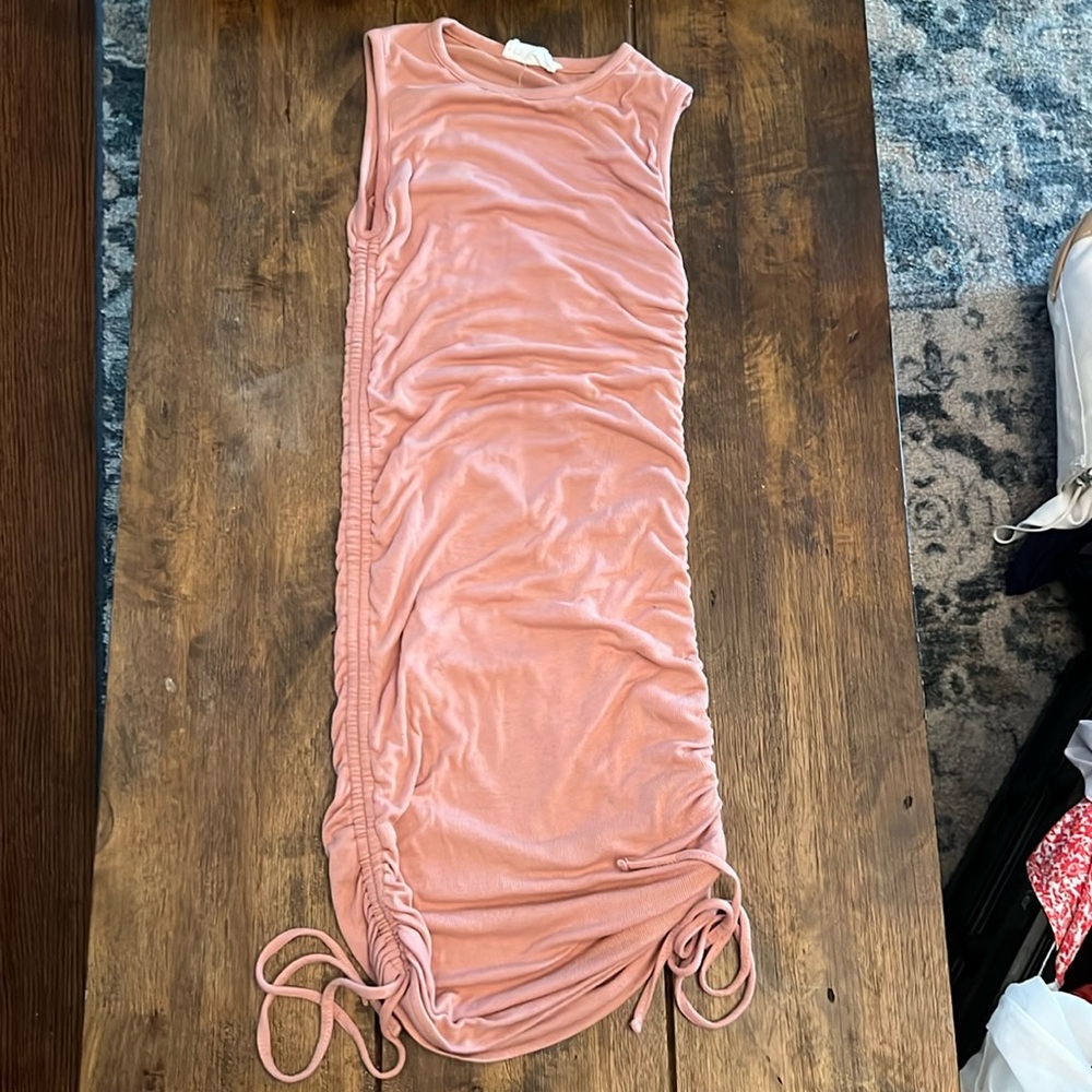 Victoria and Sophia Ruched Mini Dress Size S